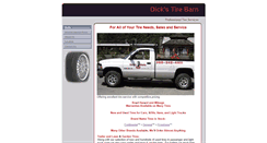 Desktop Screenshot of dickstirebarn.com
